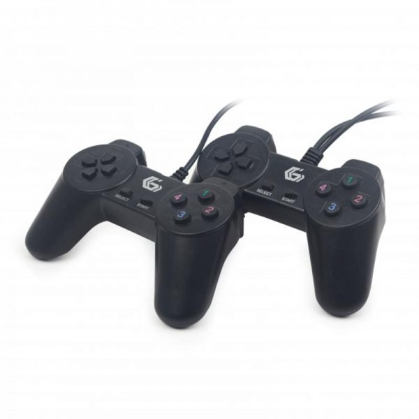 Геймпад Gembird JPD-UB2-01 Black USB (JPD-UB2-01)