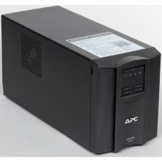 Джерело безперебійного живлення APC Smart-UPS 1500VA LCD, Lin.int., AVR, 8 х IEC, SmartSlot, USB, RJ-45, метал (SMT 1500I)