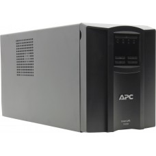 Джерело безперебійного живлення APC Smart-UPS 1500VA LCD, Lin.int., AVR, 8 х IEC, SmartSlot, USB, RJ-45, метал (SMT 1500I)