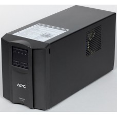 Джерело безперебійного живлення APC Smart-UPS 1500VA LCD, Lin.int., AVR, 8 х IEC, SmartSlot, USB, RJ-45, метал (SMT 1500I)