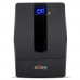 Джерело безперебійного живлення NJOY Horus Plus 1500 (PWUP-LI150H1-AZ01B) Lin.int., AVR, 4 x евро, USB, LCD, пластик (Horus Plus 1500 USB)