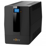 Джерело безперебійного живлення NJOY Horus Plus 1500 (PWUP-LI150H1-AZ01B) Lin.int., AVR, 4 x евро, USB, LCD, пластик (Horus Plus 1500 USB)