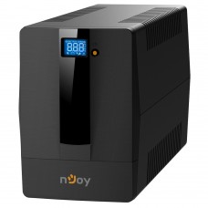 Джерело безперебійного живлення NJOY Horus Plus 1500 (PWUP-LI150H1-AZ01B) Lin.int., AVR, 4 x евро, USB, LCD, пластик (Horus Plus 1500 USB)