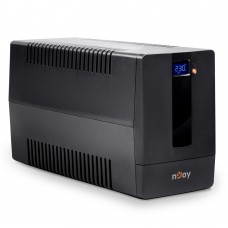 Джерело безперебійного живлення NJOY Horus Plus 1500 (PWUP-LI150H1-AZ01B) Lin.int., AVR, 4 x евро, USB, LCD, пластик (Horus Plus 1500 USB)