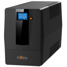 Джерело безперебійного живлення NJOY Horus Plus 600 (PWUP-LI060H1-AZ01B) Lin.int., AVR, 2 x евро, USB, LCD, пластик (Horus Plus 600 USB)