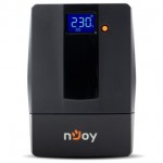 Джерело безперебійного живлення NJOY Horus Plus 800 (PWUP-LI080H1-AZ01B) Lin.int., AVR, 2 x евро, USB, LCD, пластик (Horus Plus 800 USB)