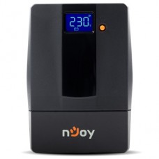 Джерело безперебійного живлення NJOY Horus Plus 800 (PWUP-LI080H1-AZ01B) Lin.int., AVR, 2 x евро, USB, LCD, пластик (Horus Plus 800 USB)
