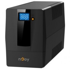 Джерело безперебійного живлення NJOY Horus Plus 800 (PWUP-LI080H1-AZ01B) Lin.int., AVR, 2 x евро, USB, LCD, пластик (Horus Plus 800 USB)