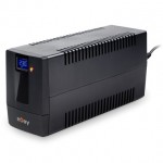 Джерело безперебійного живлення NJOY Horus Plus 800 (PWUP-LI080H1-AZ01B) Lin.int., AVR, 2 x евро, USB, LCD, пластик (Horus Plus 800 USB)