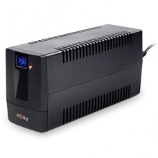 Джерело безперебійного живлення NJOY Horus Plus 800 (PWUP-LI080H1-AZ01B) Lin.int., AVR, 2 x евро, USB, LCD, пластик (Horus Plus 800 USB)