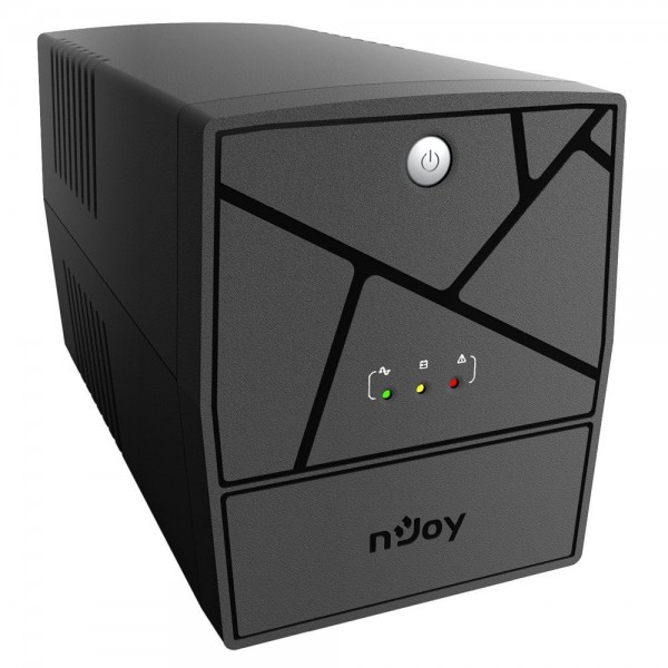 Джерело безперебійного живлення NJOY Keen 2000 (UPLI-LI200KU-CG01B) Lin.int., AVR, 4 x евро, USB, пластик (Keen 2000 USB)
