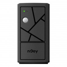 Джерело безперебійного живлення NJOY Keen 600 (UPLI-LI060KU-CG01B) Lin.int., AVR, 2 x евро, USB, пластик (Keen 600 USB)