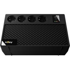 Джерело безперебійного живлення Njoy Renton 650 Plus (UPCSBLS665TRPCG01B) (Renton 650 Plus)