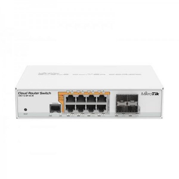 Комутатор MikroTik CRS112-8P-4S-IN (CRS112-8P-4S-IN)