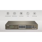 Комутатор Tenda TEF1118P-16-150W (TEF1118P-16-150W)