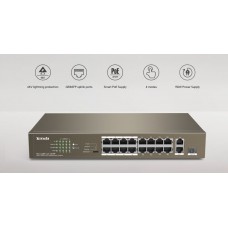 Комутатор Tenda TEF1118P-16-150W (TEF1118P-16-150W)