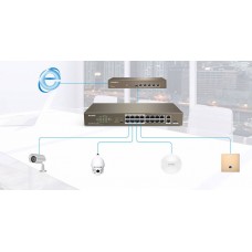 Комутатор Tenda TEF1118P-16-150W (TEF1118P-16-150W)