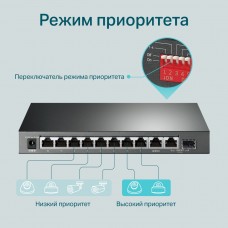Комутатор TP-Link TL-SG1210MP (TL-SG1210MP)
