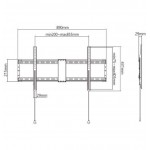 Кронштейн Gembird WM-90F-01 (VESA800х400) (WM-90F-01) Кронштейн Gembird WM-90F-01 (VESA800х400) (WM-90F-01)