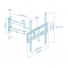 Кронштейн Walfix R-401W (VESA400х400) (R-401W)