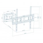 Кронштейн Walfix R-514B (VESA600х400) (R-514B) Кронштейн Walfix R-514B (VESA600х400) (R-514B)