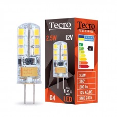 Лампа світлодіодна Tecro 2.5W G4 4100K (TL-G4-2.5W-12V) (TL-G4-2.5W-12V 4100K)