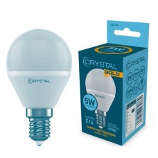 Лампа світлодіодна куля Crystal 5W G45 E14 4000K (G45-014)