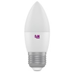 Лампа світлодіодна свічка ELM 5W E27 4000K (18-0081) Лампа світлодіодна свічка ELM 5W E27 4000K (18-0081)