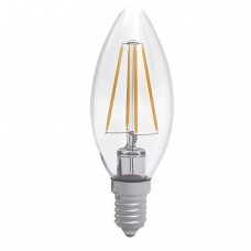 Лампа світлодіодна свічка ретро Electrum Filament 4W E14 3000K (A-LC-1942)