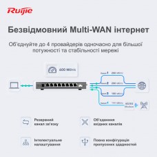 Маршрутизатор Ruijie Reyee RG-EG209GS (RG-EG209GS)