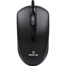 Миша REAL-EL RM-211 Black USB (EL123200001)