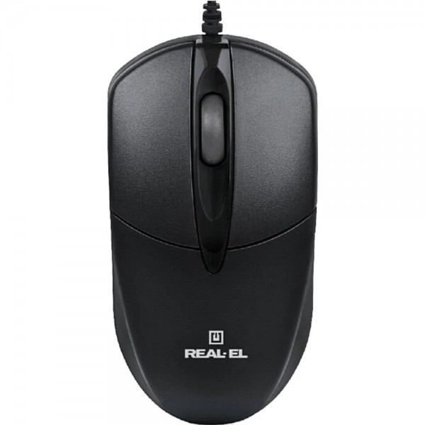 Миша REAL-EL RM-211 Black USB (EL123200001)