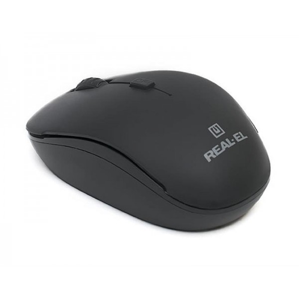 Миша бездротова REAL-EL RM-301 Wireless Black (EL123200022)