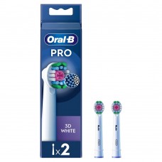 Насадка для зубної електрощітки Braun Oral-B Pro 3D White EB18pRX (2 шт.) (Oral-B Pro 3D White EB18pRX (2))