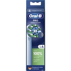 Насадка для зубної електрощітки Braun Oral-B Pro Cross Action EB50RX (4 шт.) (Oral-B Pro Cross Action EB50RX (4))