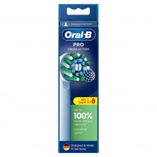 Насадка для зубної електрощітки Braun Oral-B Pro Cross Action EB50RX (8 шт.) (Oral-B Pro Cross Action EB50RX (8))