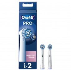 Насадка для зубної електрощітки Braun Oral-B Pro Sensitive Clean EB60X (2 шт) (Oral-B Pro Sensitive Clean EB60X (2))