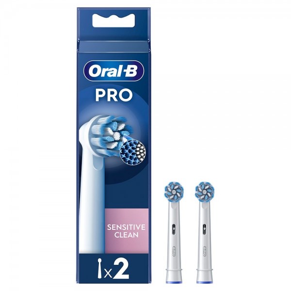 Насадка для зубної електрощітки Braun Oral-B Pro Sensitive Clean EB60X (2 шт) (Oral-B Pro Sensitive Clean EB60X (2))