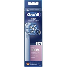 Насадка для зубної електрощітки Braun Oral-B Pro Sensitive Clean EB60X (4 шт) (Oral-B Pro Sensitive Clean EB60X (4))