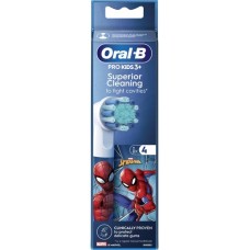 Насадка для зубної електрощітки Braun Oral-B Stages Power Spider Man EB10S (4 шт) (Oral-B Stages Power Spider Man EB10S (4))