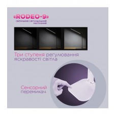 Настільна світлодіодна лампа ELM Rodeo 9W IP20 4000K біла (27-0005)