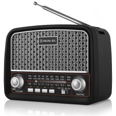 Радіоприймач REAL-EL X-520 Black (EL121800006)