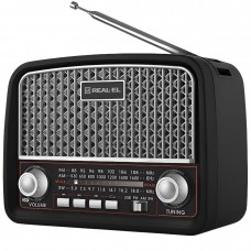 Радіоприймач REAL-EL X-520 Black (EL121800006)