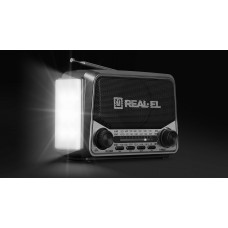 Радіоприймач REAL-EL X-525 Grey (EL121800004)