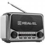 Радіоприймач REAL-EL X-525 Grey (EL121800004) Радіоприймач REAL-EL X-525 Grey (EL121800004)