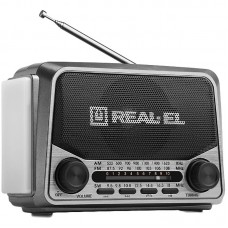 Радіоприймач REAL-EL X-525 Grey (EL121800004)