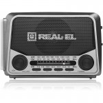 Радіоприймач REAL-EL X-525 Grey (EL121800004) Радіоприймач REAL-EL X-525 Grey (EL121800004)