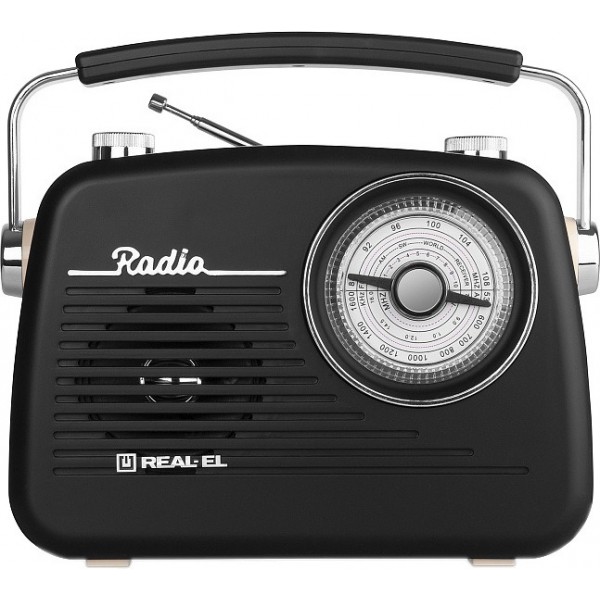 Радіоприймач REAL-EL X-540 Black-Yellow (EL121800007)