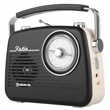 Радіоприймач REAL-EL X-540 Black-Yellow (EL121800007)