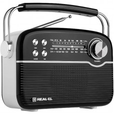 Радіоприймач REAL-EL X-545 Black (EL121800005)